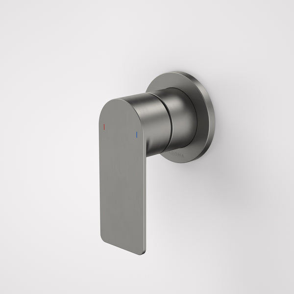 Caroma Urbane II Bath/Shower Mixer Round Cover Plate Gunmetal