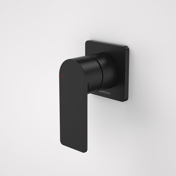 Caroma Urbane II Bath/Shower Mixer Square Cover Plate Matte Black