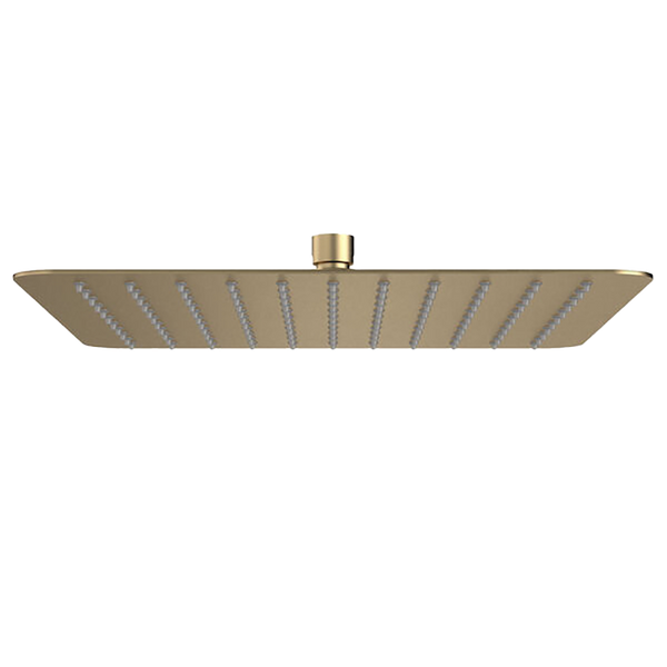Caroma Urbane II 300mm Square Rain Shower Brushed Brass