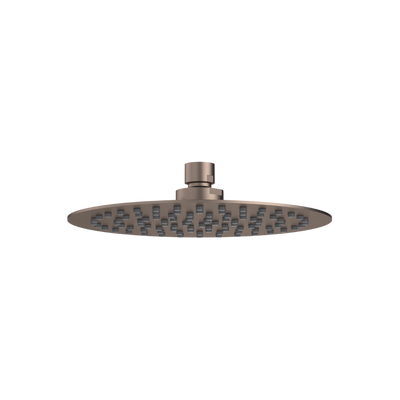 Caroma 200mm Round Rain Shower Brushed Bronze