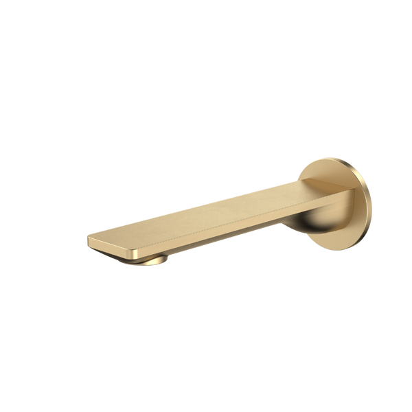 Caroma Urbane II 180mm Basin/Bath Outlet Round Cover Plate Brushed Brass Lead Free