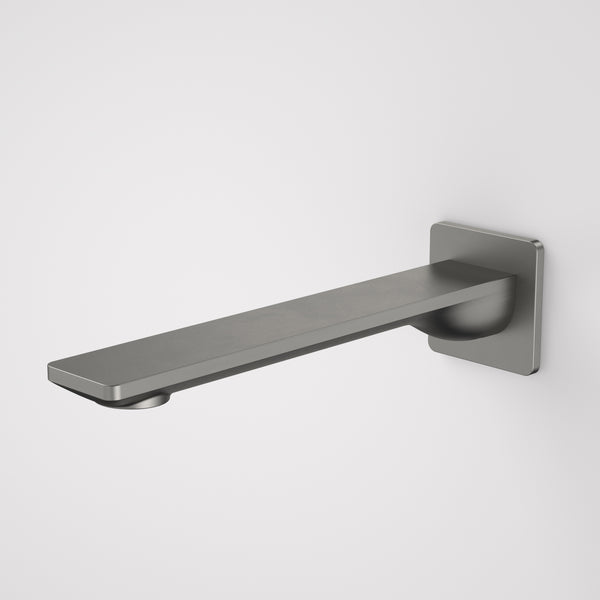 Caroma Urbane II 220mm Basin/Bath Outlet Square Cover Plate Gunmetal