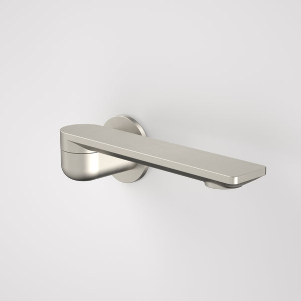 Caroma Urbane II 220mm Bath Swivel Outlet Round Cover Plate Brushed Nickel