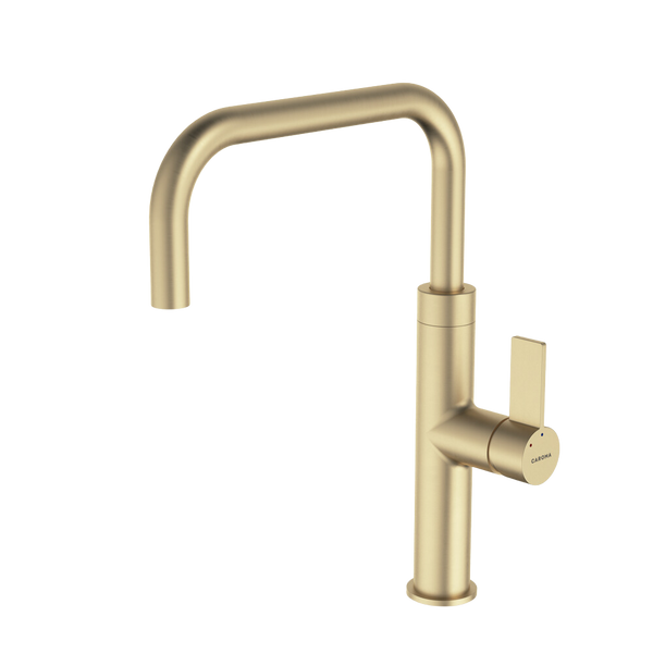 Caroma Urbane II Sink Mixer Brushed Brass Lead Free
