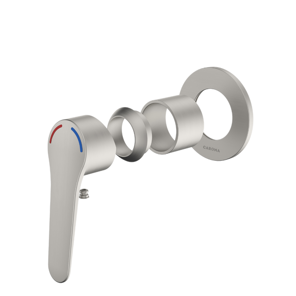 Caroma Opal Bath/Shower Mixer Trim Kit Brushed Nickel