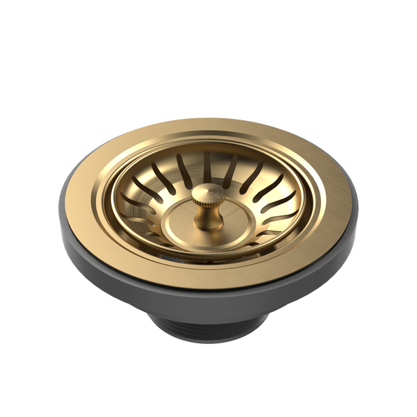 Caroma Urbane II  Basket Waste Brushed Brass