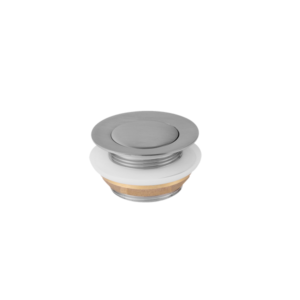 Oliveri Pop-Up Bath Waste Brushed Nickel