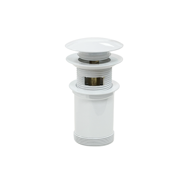 Oliveri Universal Pop Up Plug And Waste Gloss White