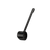 Oliveri Essente Care Handle For Goose Neck Mixer Brushed Black