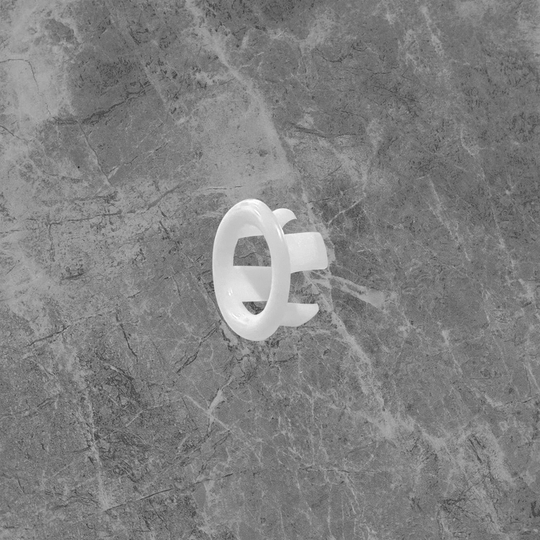 Basin Overflow Ring White