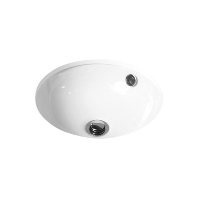 ADP Round Under Counter Basin Gloss White