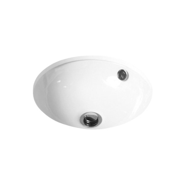 ADP Round Under Counter Basin Gloss White