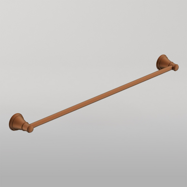 ADP Eternal Single Towel Rail 600mm Brushed Copper