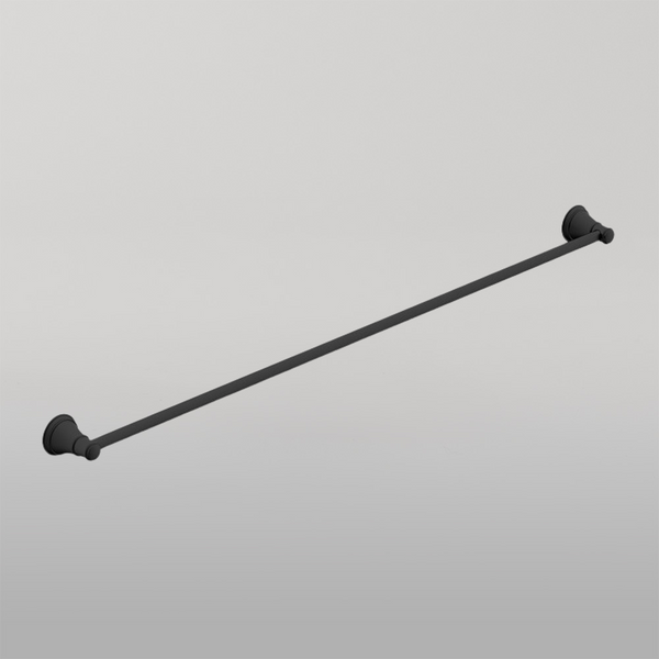 ADP Eternal Single Towel Rail 900mm Matte Black