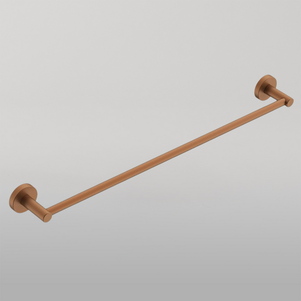 ADP Soul Single Towel Rail 600mm Brushed Copper