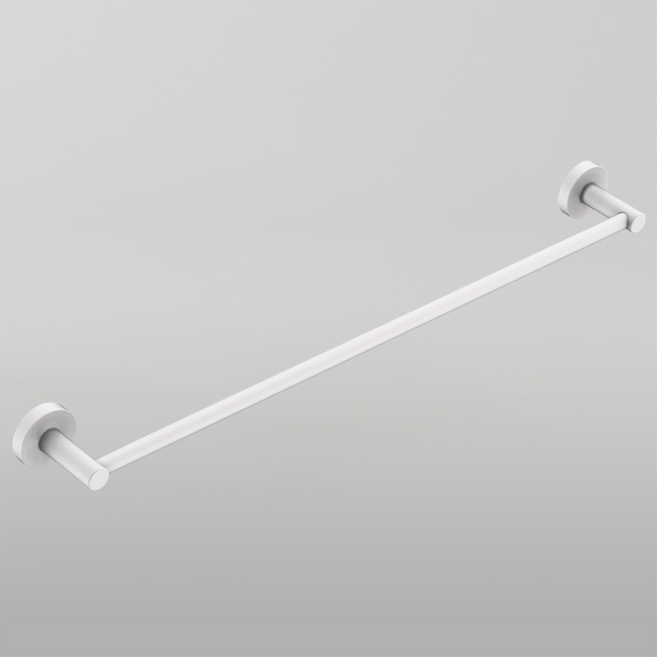 ADP Soul Single Towel Rail 600mm Matt White