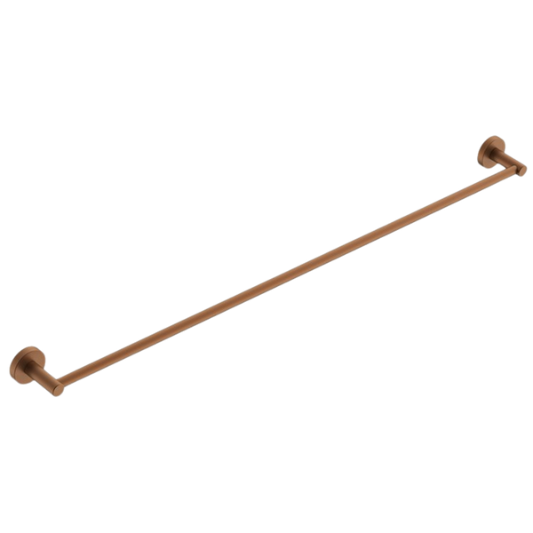 ADP Soul Single Towel Rail 900mm Brushed Copper
