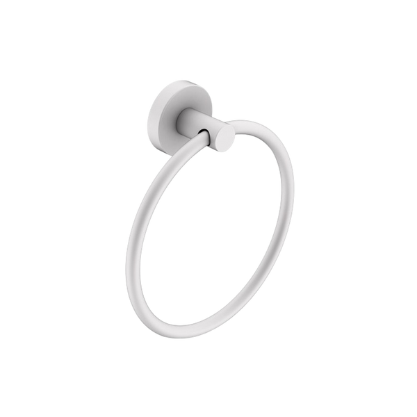 ADP Soul Hand Towel Ring Matte White