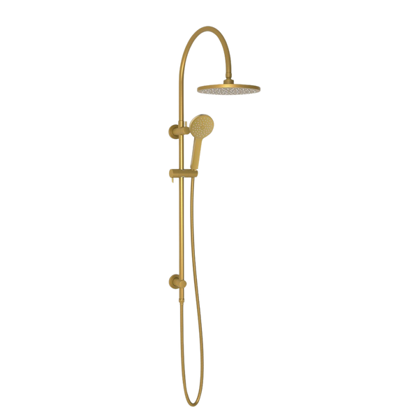 ADP Soul Classic Gooseneck Shower Set Brushed Brass
