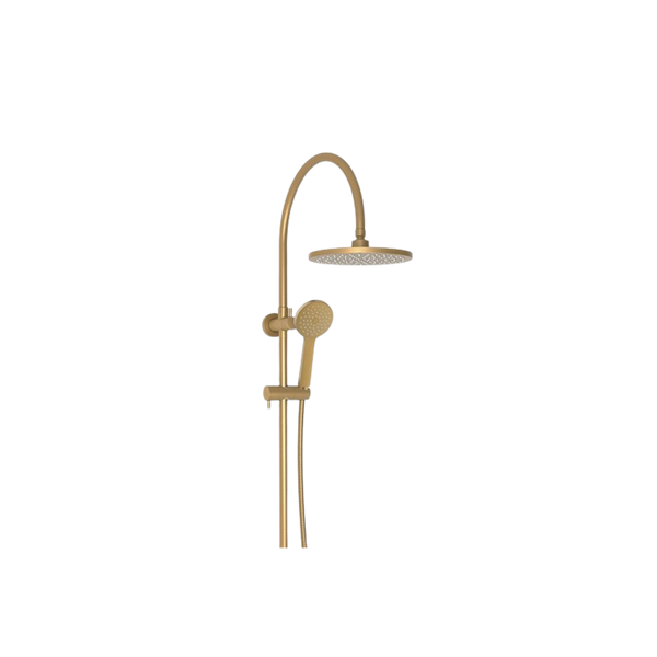 ADP Soul Classic Gooseneck Shower Set Brushed Brass