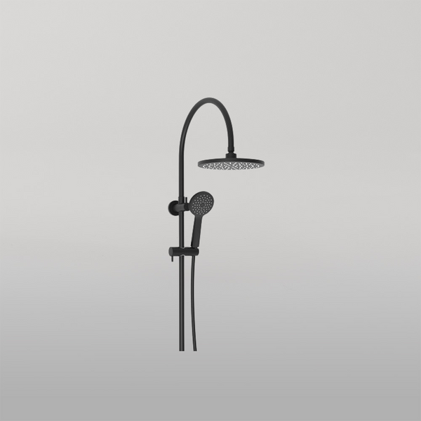 ADP Soul Classic Gooseneck Shower Set Matte Black