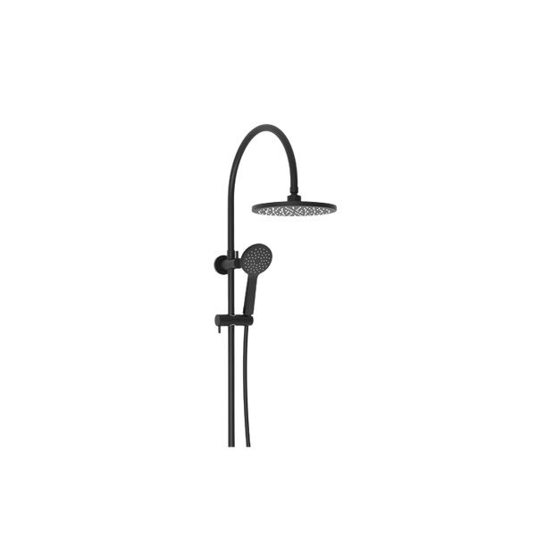 ADP Soul Classic Gooseneck Shower Set Matte Black