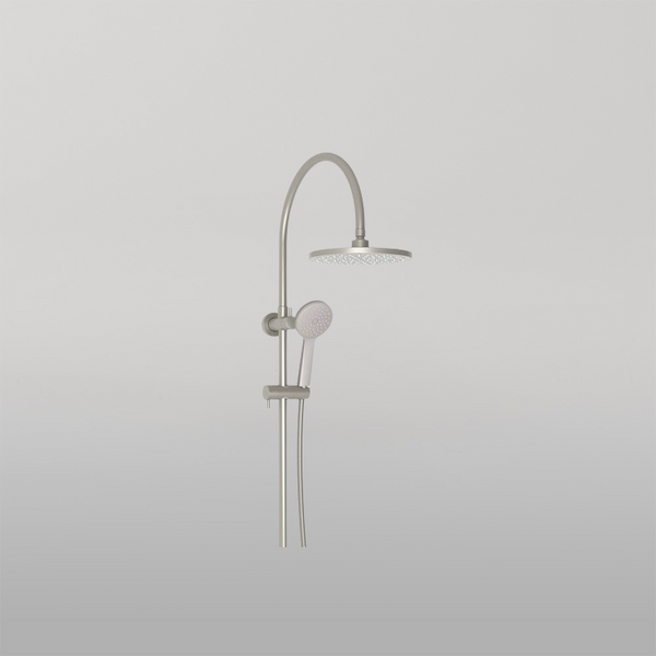 ADP Soul Classic Gooseneck Shower Set Brushed Nickel