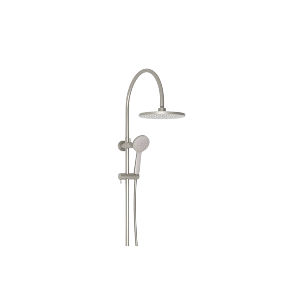 ADP Soul Classic Gooseneck Shower Set Brushed Nickel