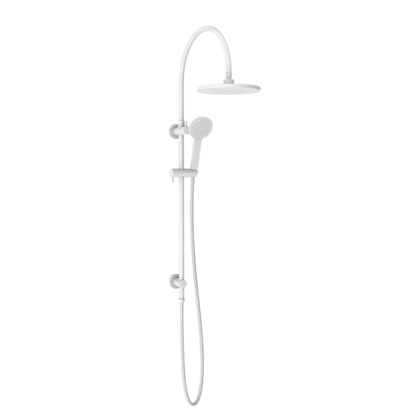 ADP Soul Classic Gooseneck Shower Set Matte White
