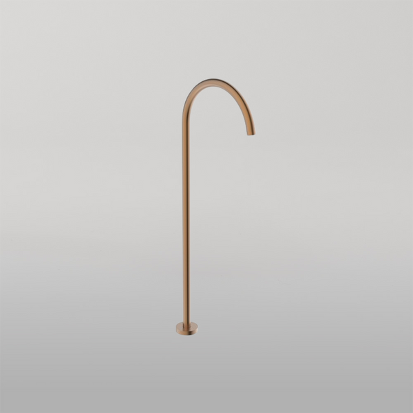 ADP Soul Floor Spout Brushed Copper