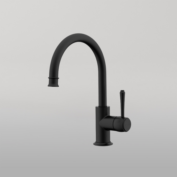ADP Eternal Gooseneck Basin Mixer Matte Black