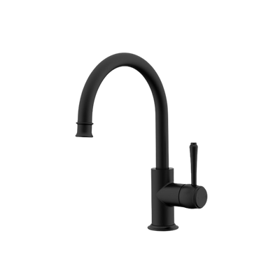 ADP Eternal Gooseneck Basin Mixer Matte Black