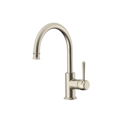 ADP Eternal Gooseneck Basin Mixer Brushed Nickel