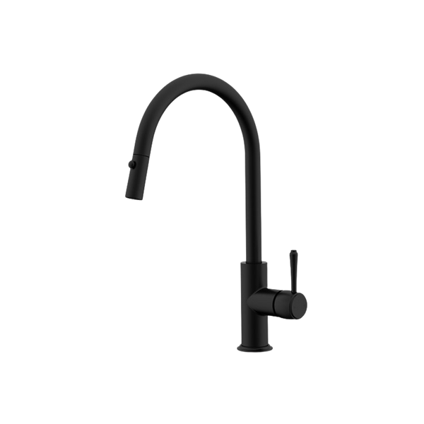 ADP Eternal Pull Out Kitchen Mixer Matte Black