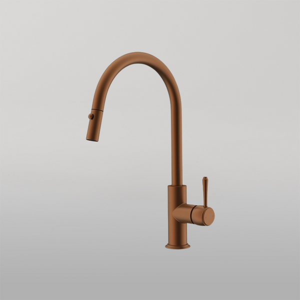 ADP Eternal Pull Out Kitchen Mixer Brushed Copper