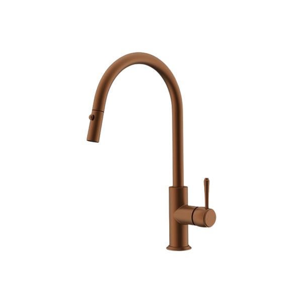 ADP Eternal Pull Out Kitchen Mixer Brushed Copper