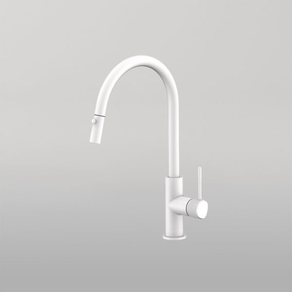 ADP Soul Groove Pull Out Sink Mixer Matte White