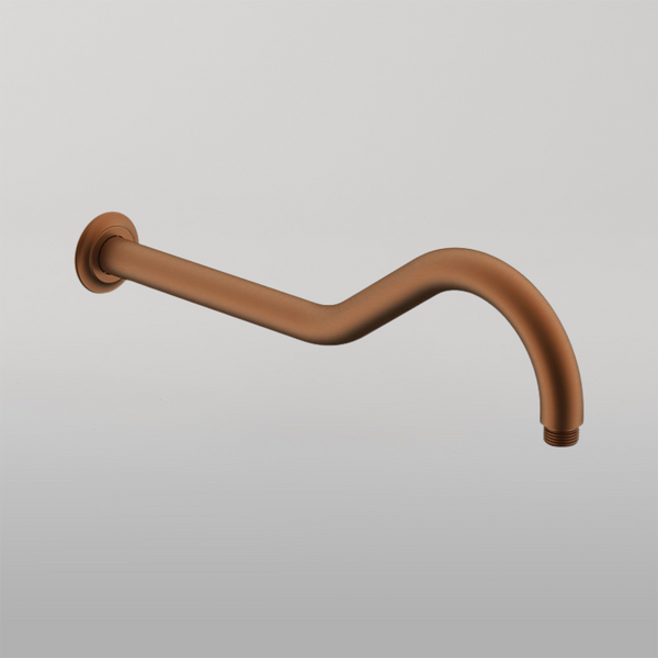 ADP Eternal Shower Arm 450mm Brushed Copper