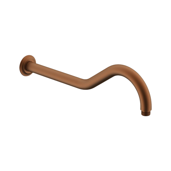 ADP Eternal Shower Arm 450mm Brushed Copper