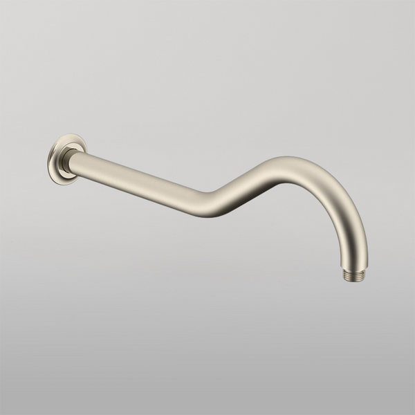 ADP Eternal Shower Arm 450mm Brushed Nickel