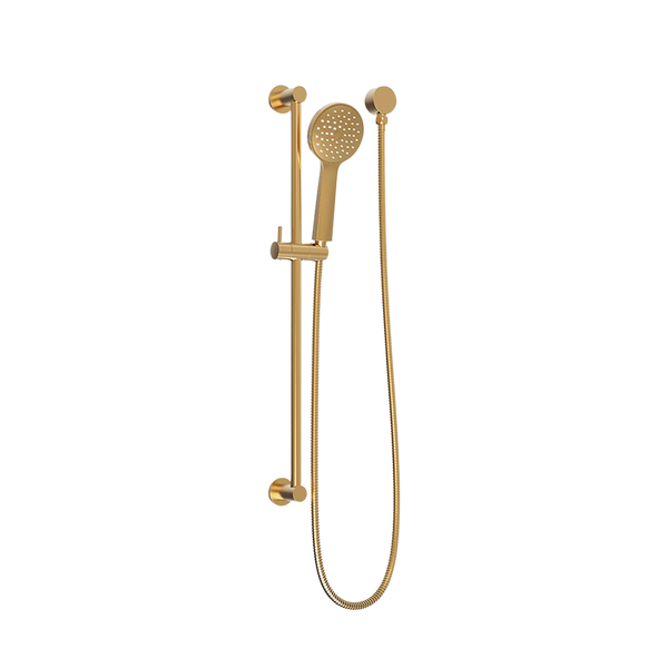 ADP Soul Classic Hand Shower On Rail Brushed Brass