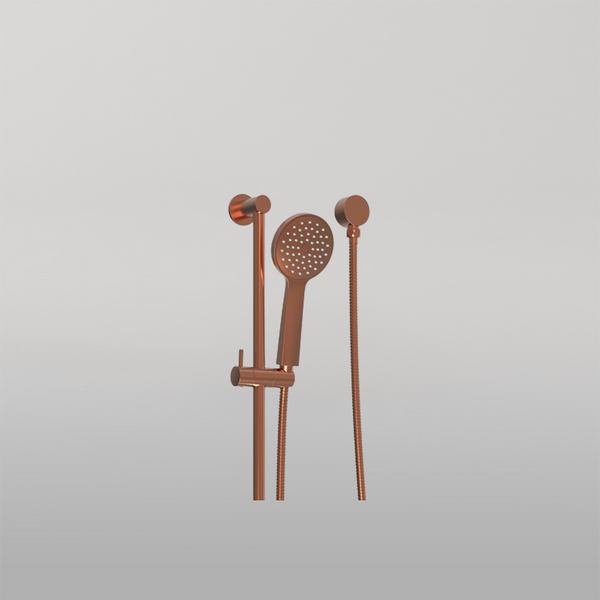 ADP Soul Classic Hand Shower On Rail Brushed Copper