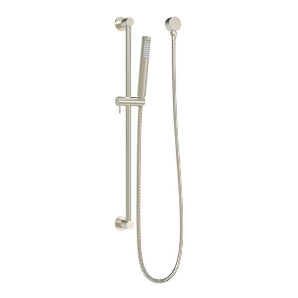 ADP Soul Slimline Hand Shower On Rail Brushed Nickel