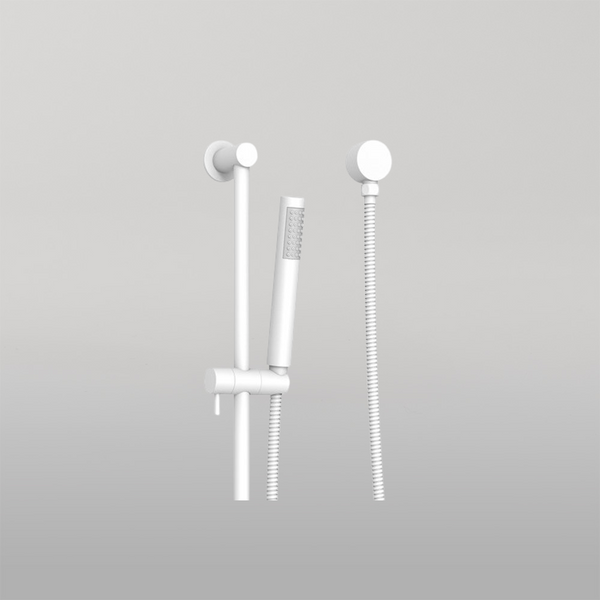 ADP Soul Slimline Hand Shower On Rail Matte White
