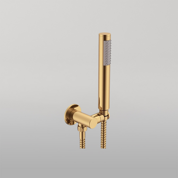 ADP Soul Slimline Hand Shower On Hook Brushed Brass