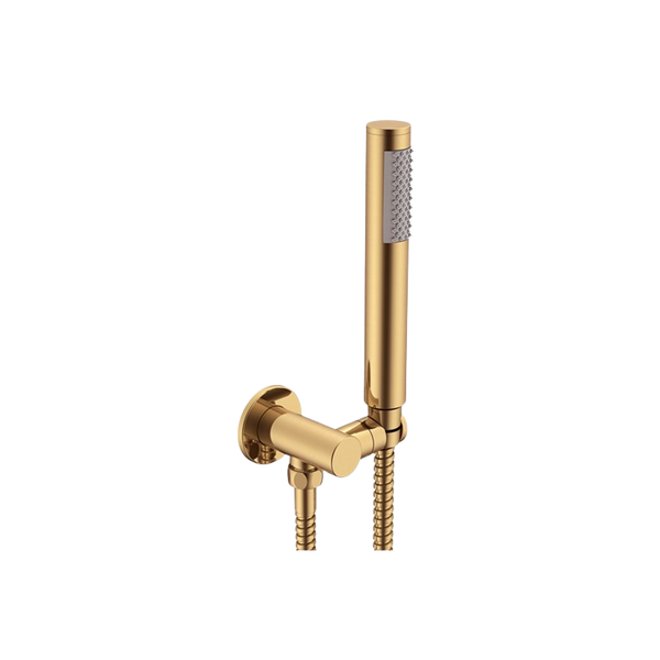 ADP Soul Slimline Hand Shower On Hook Brushed Brass