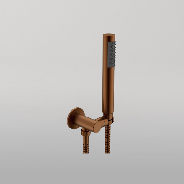 ADP Soul Slimline Hand Shower On Hook Brushed Copper