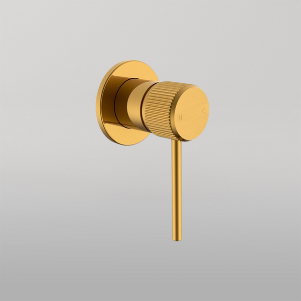 ADP Soul Groove Wall Mixer Brushed Brass