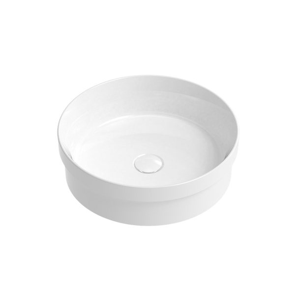 ADP Chandler Semi Inset Basin Gloss White