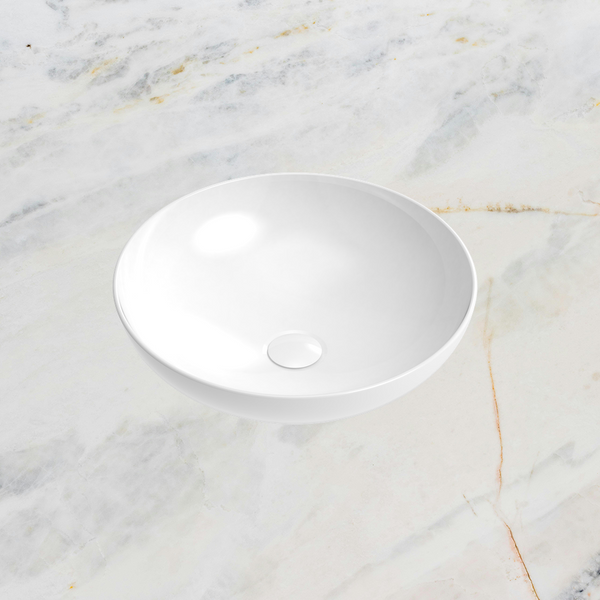 ADP Circuit Above Counter Basin Gloss White